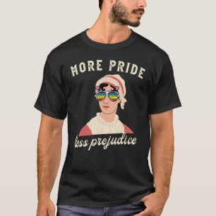 Mehr Stolz Weniger Vorurteile Stolzer LGBT Verbünd T-Shirt
