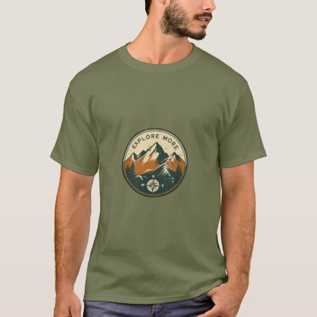 Mehr T - Shirt für Abenteuer (Vorderseite)