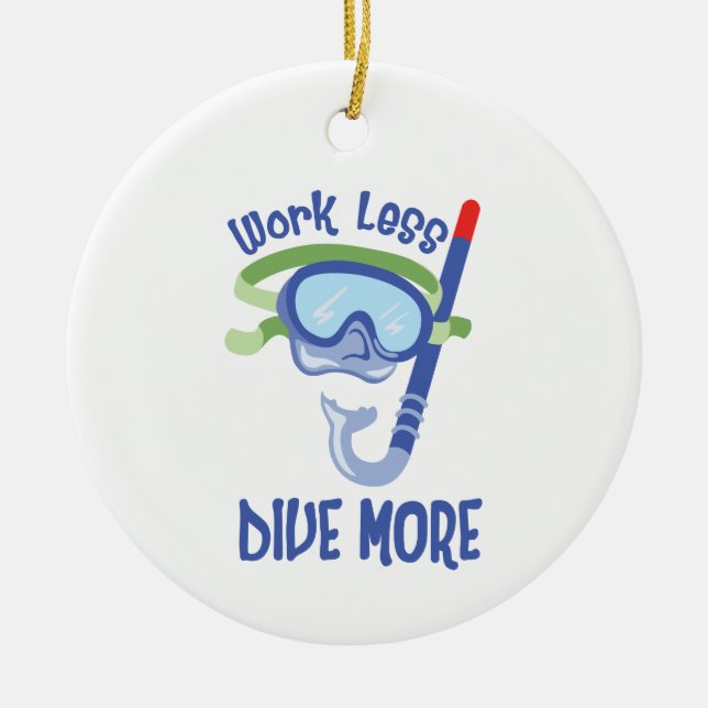 Mehr tauchen keramik ornament (Vorne)