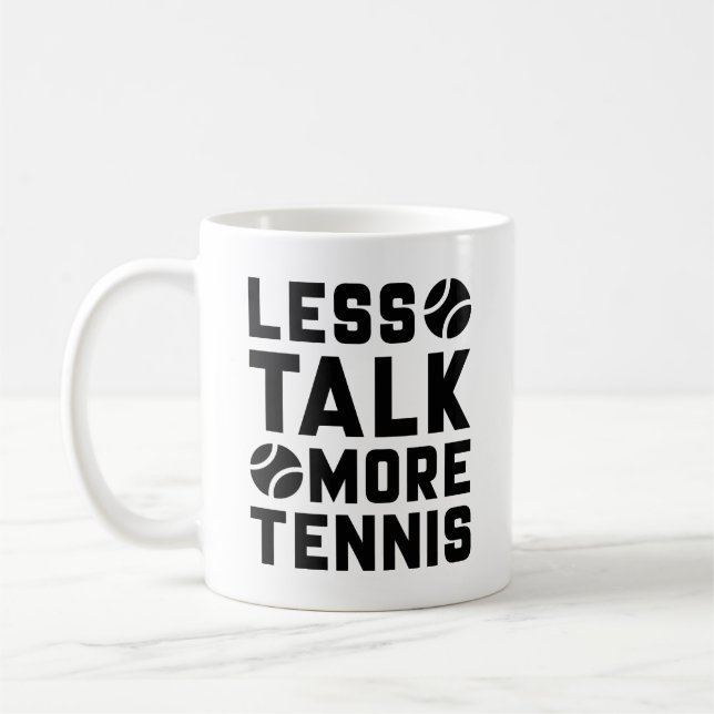 Mehr Tennis Kaffeetasse (Links)