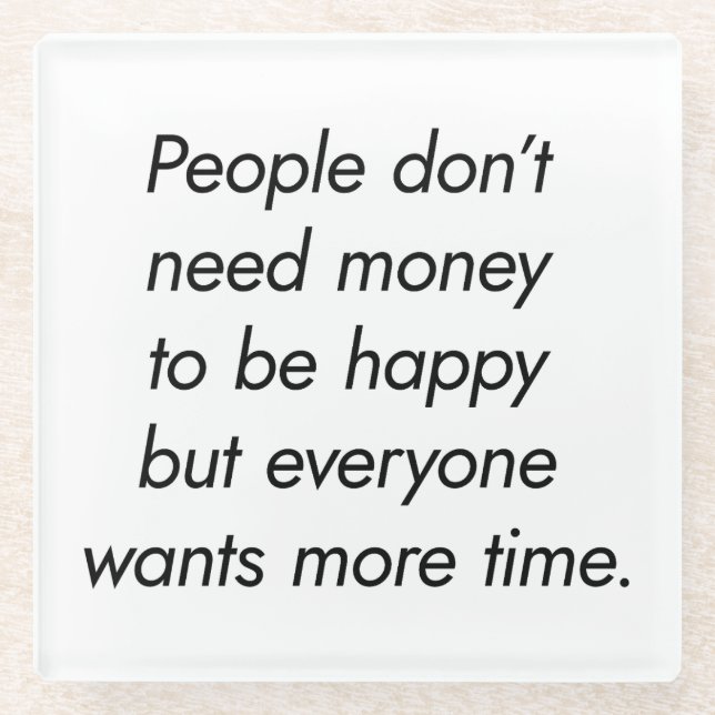 Mehr Time Glass Untersetzer (Vorderseite)