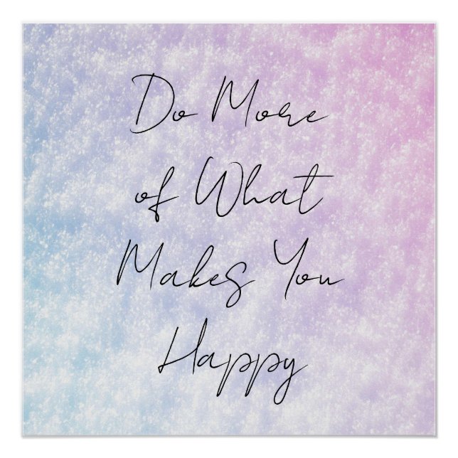 Mehr tun poster (Vorderseite)