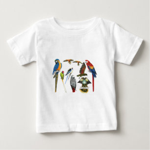 mehr und mehr Papageien für alle Ihre Geschenke Baby T-shirt