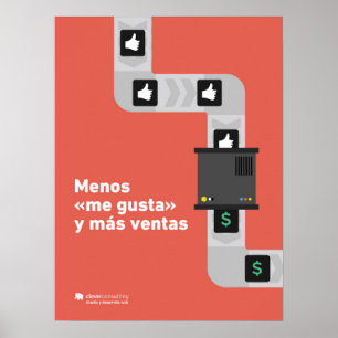 Mehr Verkäufe mit Ermäßigung Poster