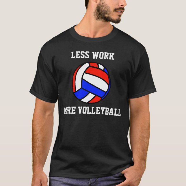 Mehr Volleyball T-Shirt (Vorderseite)