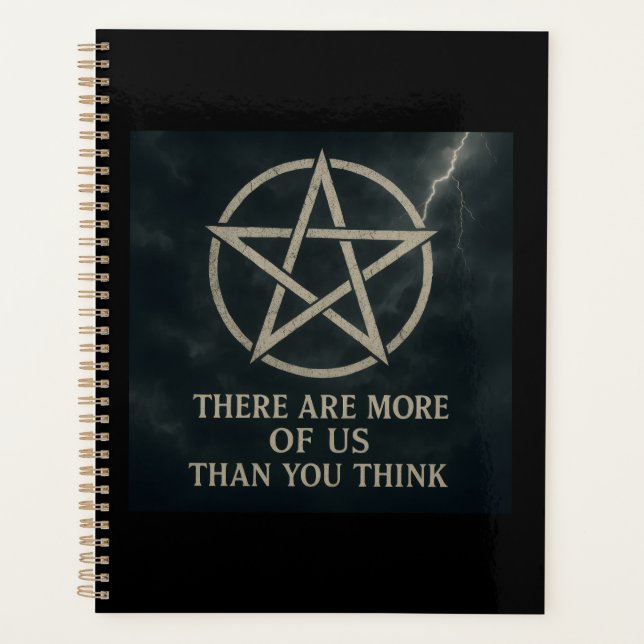 Mehr von uns Wicca Spiralplaner Planer (Vorderseite)