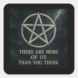 Mehr von uns Wicca Stickers