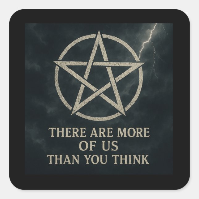 Mehr von uns Wicca Stickers (Vorderseite)