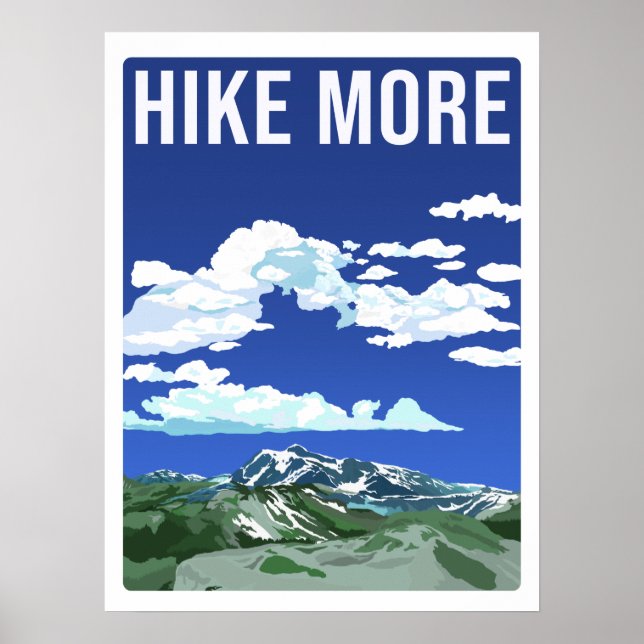 Mehr Wanderung Poster (Vorne)