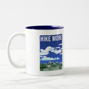 Mehr Wanderung Zweifarbige Tasse