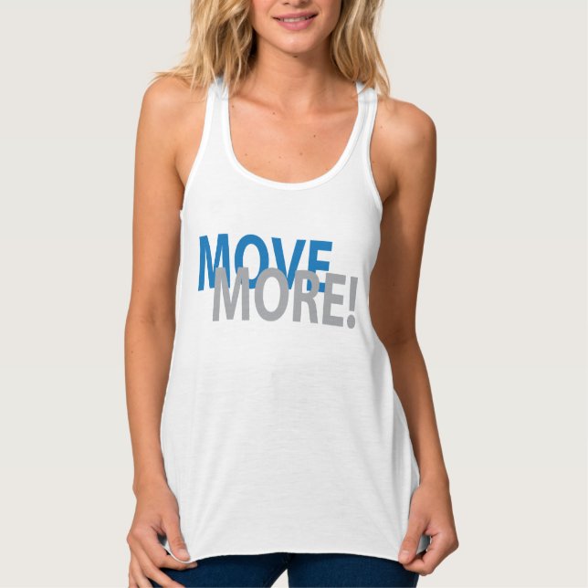 Mehr weibliche Tank Top (Vorderseite)