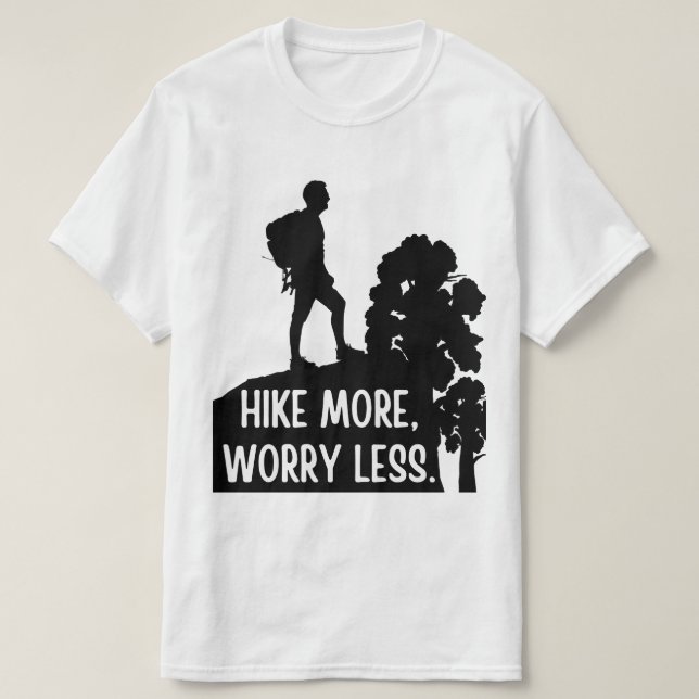 Mehr, weniger Sorgen. T-Shirt (Design vorne)