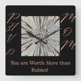 Mehr wert als die Uhr an der Wand des Rubies Squar