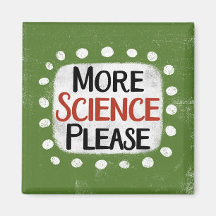 Mehr Wissenschaft bitte Kühlschrank Magnet