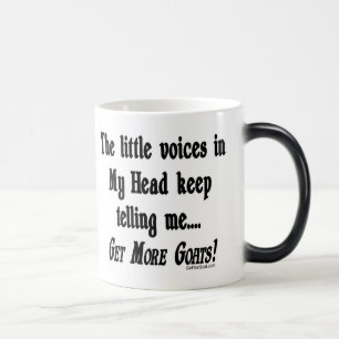 Mehr Ziegen Funny Goat holen Verwandlungstasse