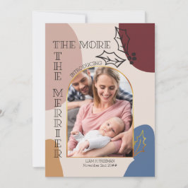 Mehr zum Merrier 2 Foto Holly und Formen Birth Ankündigung