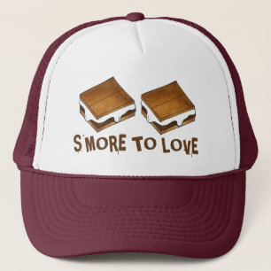 Mehr zur Liebe Funny Feinschmecker Campfire S'more Truckerkappe