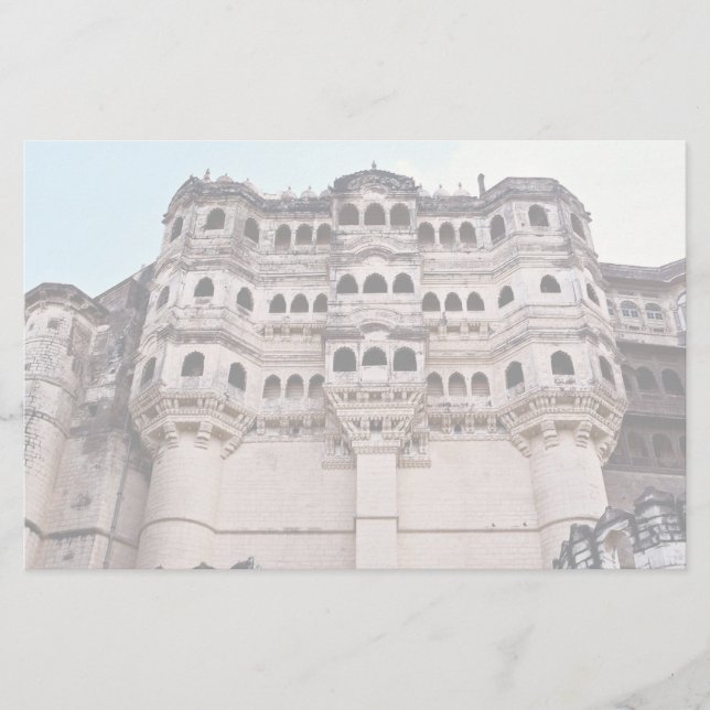 Mehrangarh Fort, Jaipur, Rajasthan, Indien Briefpapier (Vorderseite)