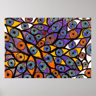 Mehrere Augen Poster