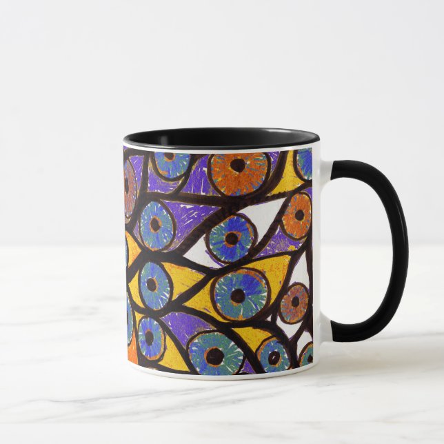 Mehrere Augen Tasse (Rechts)