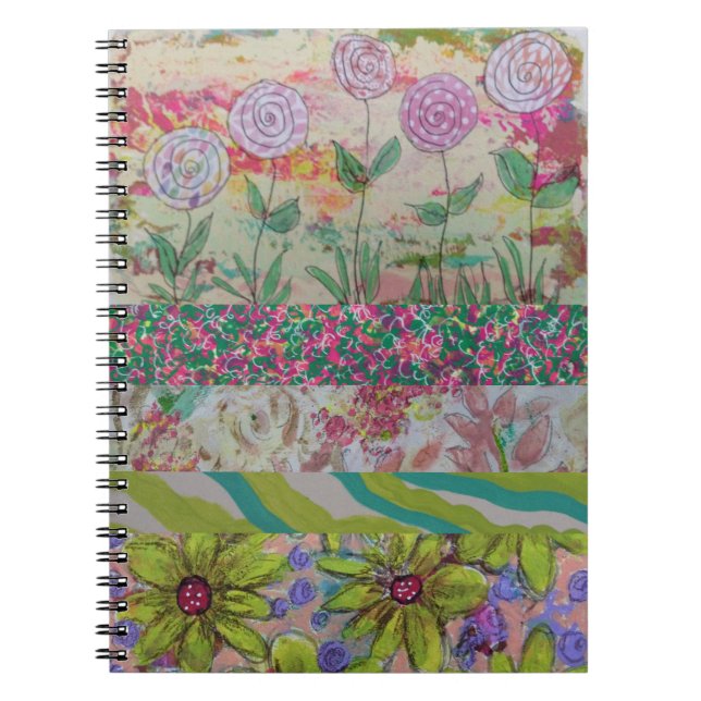 Mehrere Blume Notizblock (Vorderseite)