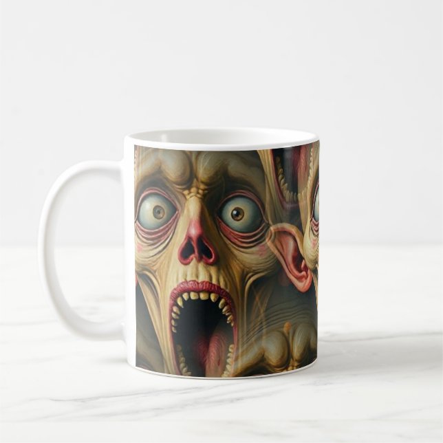 Mehrere Dämonen Kaffeetasse (Links)