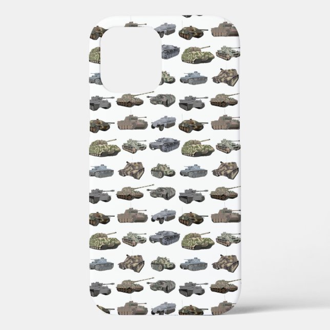 Mehrere deutsche WW2-Tanks Case-Mate iPhone Hülle (Rückseite)