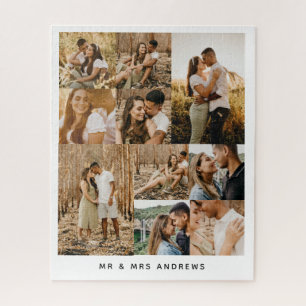 Mehrere Fotos Collage Lovely Couple Puzzle