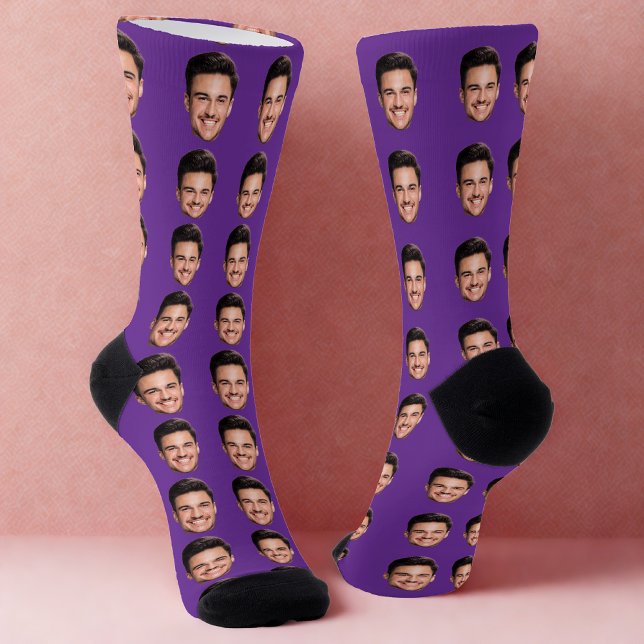 Mehrere Gesichter Personalisierte Socken (Von Creator hochgeladen)