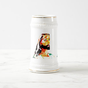 MEHRERE JESUSBILDER BIERGLAS