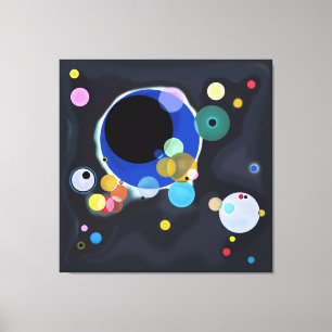 Mehrere Kreise, Wassily Kandinsky digital Leinwanddruck