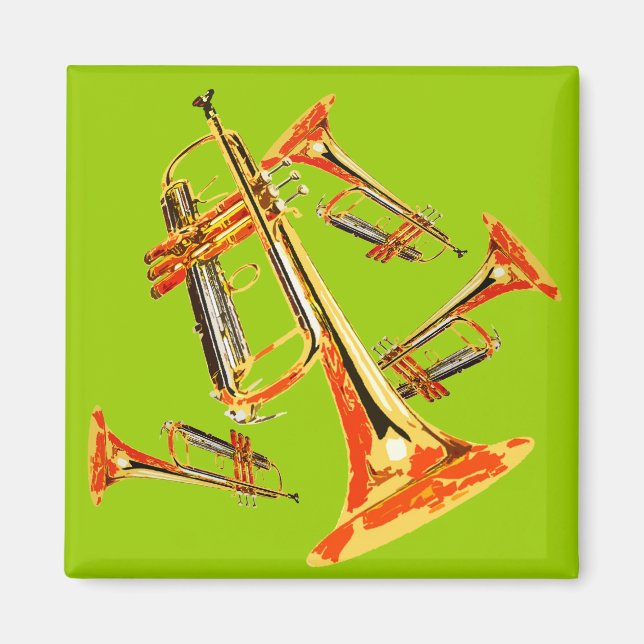 Mehrere Trumps Magnet (Vorne)