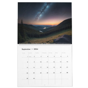 Mehrere verschiedene Szenenkalender Kalender