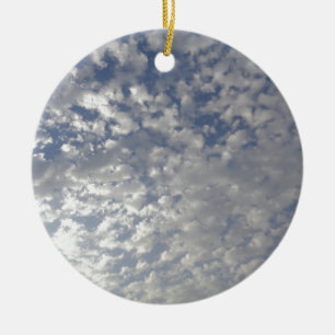 Mehrere Wolken, Sky View Keramik Ornament