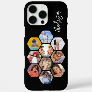 Mehrfach-Foto-Collage Einfach Modern Personalisier iPhone 16 Pro Max Hülle