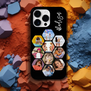 Mehrfach-Foto-Collage Einfach Moderne Personalisie Case-Mate iPhone 14 Pro Max Hülle
