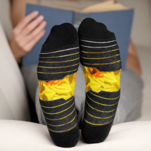 Mehrfache Daffodils Goldmedaille-Blume Socken