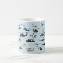 Mehrfache Hubschrauber-Tasse