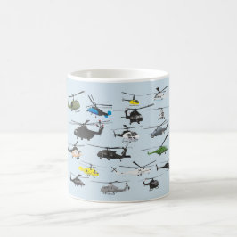 Mehrfache Hubschrauber-Tasse Tasse