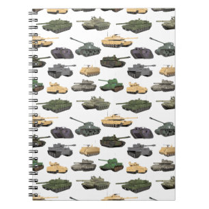 Mehrfache Schlachtfelder Notizblock