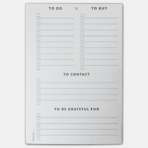 Mehrfachen ToDos Posten-It® Anmerkungen Post-it Klebezettel