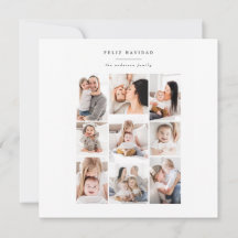 Mehrfamilienfamilie - moderne Ferienkarte