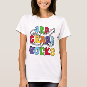 Mehrfarben3. Grad schaukelt T-Shirts und Geschenke