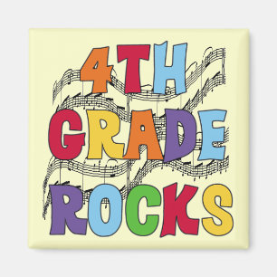 Mehrfarben4. Grad schaukelt T-Shirts und Geschenke Magnet