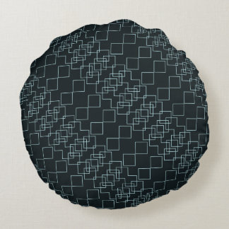 MEHRFARBENES SEAMLESS GEOMETRIC DIAMOND PATTERN RUNDES KISSEN