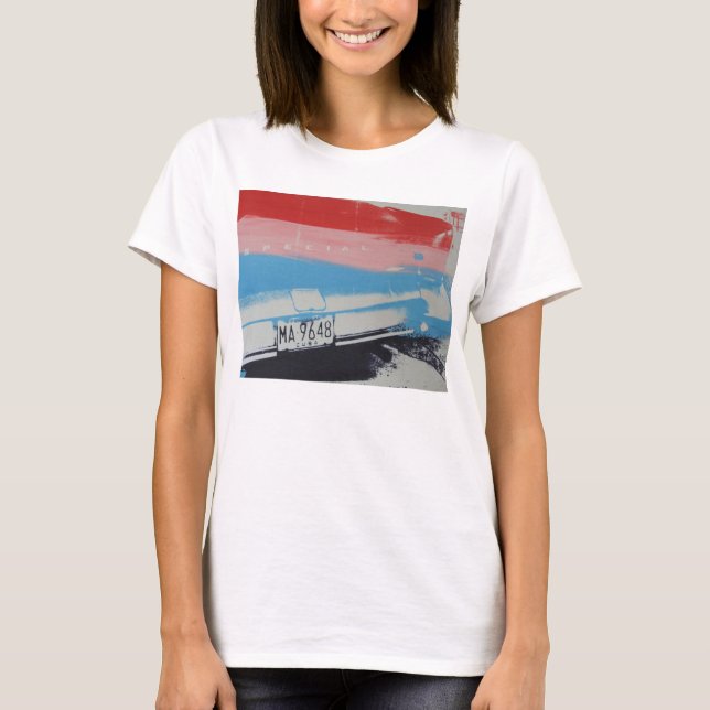 Mehrfarbenfender T-Shirt (Vorderseite)