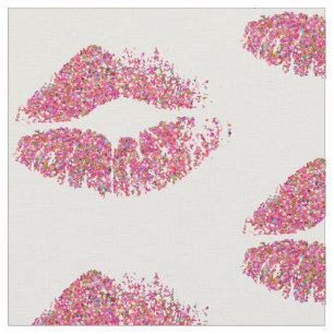 MehrfarbenGlitzer-Lippen #24 Stoff