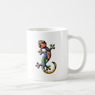 Mehrfarbenkalikokletternde Gecko-Eidechse Tasse