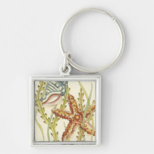 MehrfarbenMuschel-Party Schlüsselanhänger