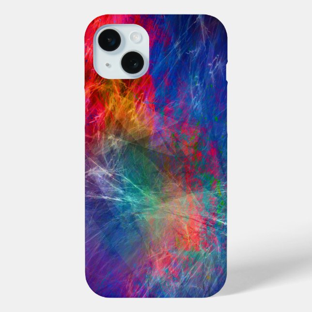 Mehrfarbig Abstrakt Case-Mate iPhone Hülle (Rückseite)